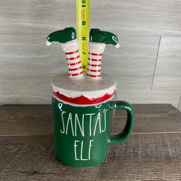 Rae Dunn Santas Elf Topper Mug - Picture 5 of 5